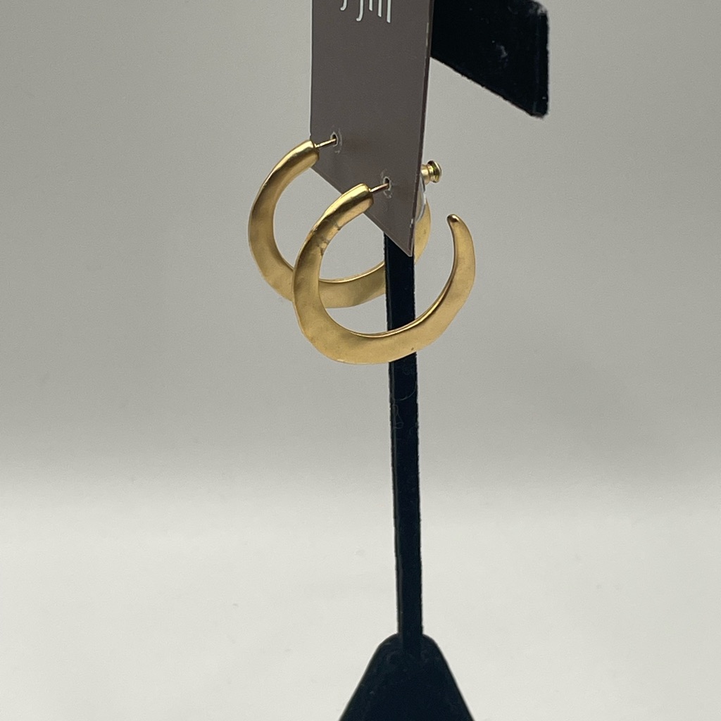 J. Jill Elegant Gold Hoop Earrings